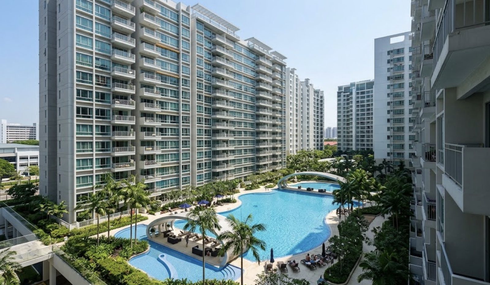 Caspian growth potential — the completed Caspian condominium at Lakeside Drive, three minutes from Lakeside MRT